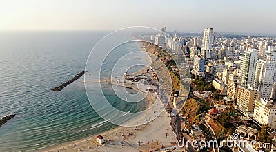 Netanya Israel-Looking at the world from a height Editorial Stock Photo