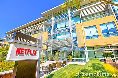Netflix Campus California Editorial Stock Photo