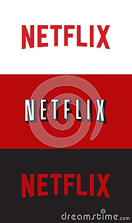 Netflix logo Vector Illustration