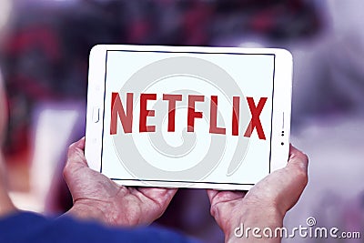 Netflix logo Editorial Stock Photo