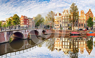 Netherlands, Amsterdam at day Stock Photo