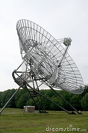 Westerbork Synthesis Radio Telescope Stock Photo