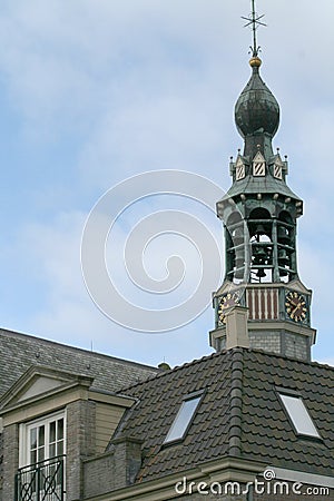 street view of Purmerend Stock Photo