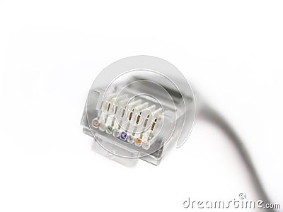 Network Cable Stock Photo