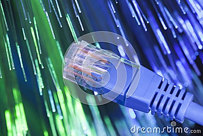 Network cable Stock Photo