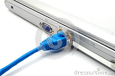 Network connector Stock Photo