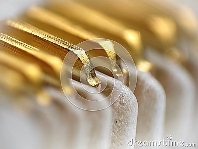 Network connector RJ45 Stock Photo