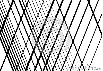 Network grid, mesh. Lattice, grating, trellis pattern, background and texture. Intersecting, interlock lines vector illustration. Vector Illustration