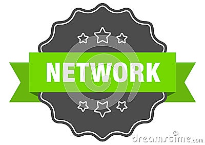 network label Vector Illustration