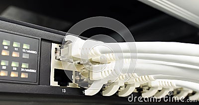 Network router Stock Photo