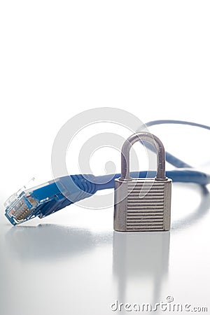 Network Security Series Stock Photo