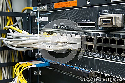 Network switch Stock Photo