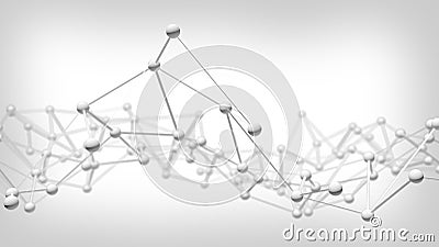 Network technology abstract background connection Stock Photo