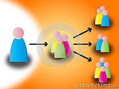 Networking Vector Illustration