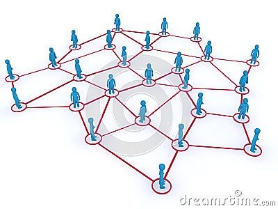 Networking Vector Illustration