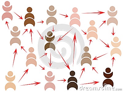 Networking Vector Illustration