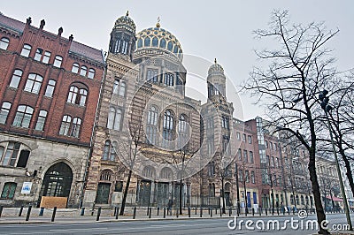 The Neue Synagoge at Berlin, Germany Editorial Stock Photo