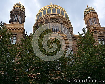 Neue Synagoge New Synagogue Editorial Stock Photo