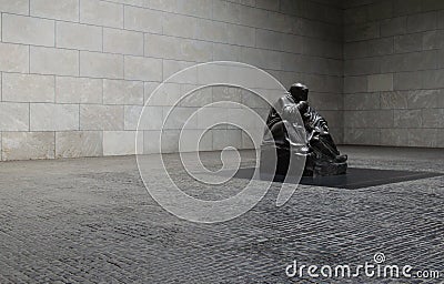 Neue Wache in Berlin Stock Photo