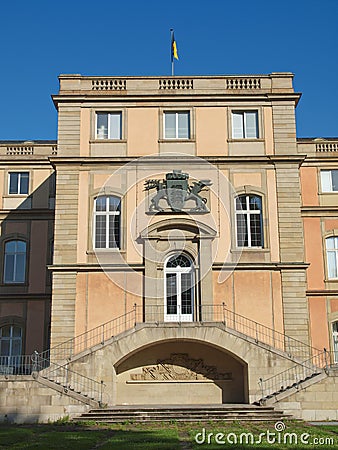 Neues Schloss (New Castle), Stuttgart Stock Photo