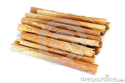 Neulas, typical catalan christmas sweet Stock Photo