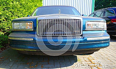 Lincoln Town Car Front Editorial Stock Photo