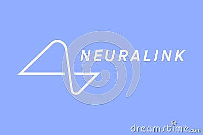 Neuralink. Elon Musk artificial intelligence. Neuralink has a device capable Editorial Stock Photo