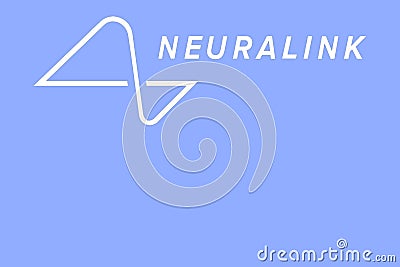 Neuralink. Elon Musk artificial intelligence. Neuralink has a device capable Editorial Stock Photo
