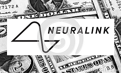 Neuralink logo Editorial Stock Photo
