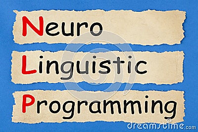 Neuro Linguistic Programming Stock Photo