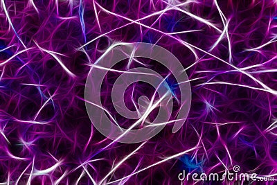 Neuron brain cells background Stock Photo