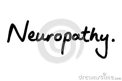 Neuropathy Stock Photo