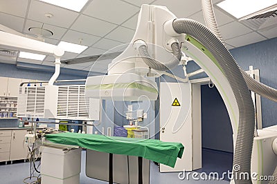 Neurosurgery room in a hospital Stock Photo