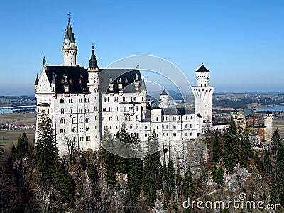 Neuschwanstein Castle Stock Photo