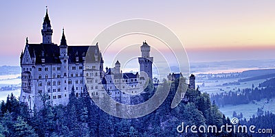 Neuschwanstein castle Stock Photo