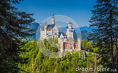 Neuschwanstein Castle, Bavaria, Germany Stock Photo