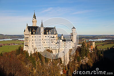 Neuschwanstein Castle in Germany Stock Photo