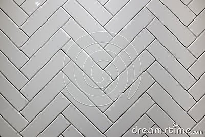 Herringbone pattern tiles Stock Photo