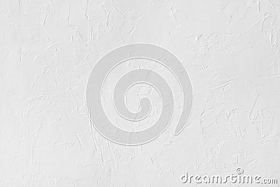 white colored low contrast Concrete textured background with roughness and irregularities Stock Photo