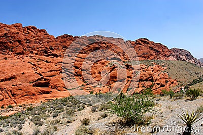 Nevada desert scenic Stock Photo