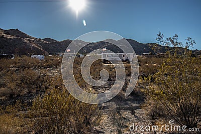 Nevada desert Editorial Stock Photo