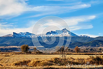 Nevado de Toluca Xinantecatl roadtrip Stock Photo