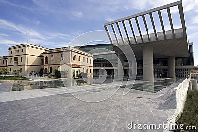 The new Acropolis Museum, Athens, Greece Editorial Stock Photo