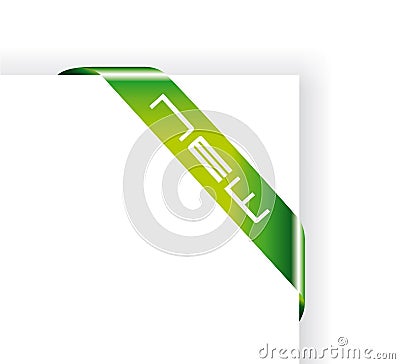 New Advertise Tag Vector Illustration