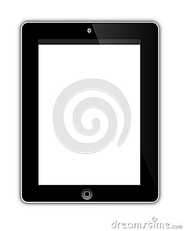 New apple ipad Vector Illustration