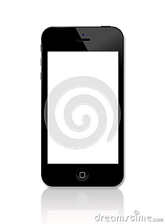 New Apple Iphone 5 Stock Photo