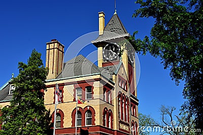 New Bern, NC: City Hall Editorial Stock Photo