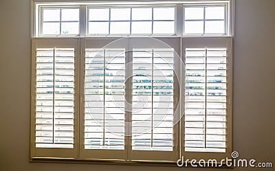 New Blinds Stock Photo