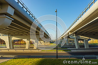 New build bridge Editorial Stock Photo