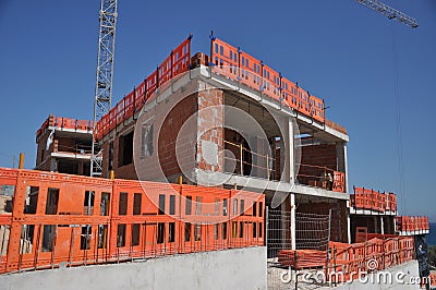 New Building Construction Stock Photo